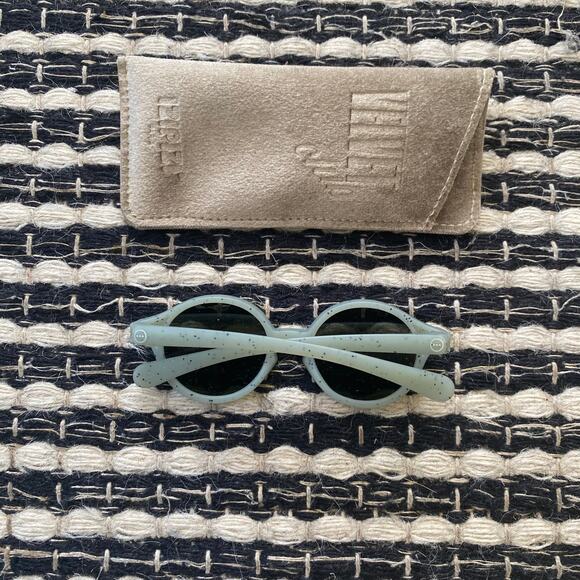 🌿Izipizi D Dyed Green Velvet Club Baby Toddler UV Protection Sunglasses 0/9 M - Picture 2 of 7